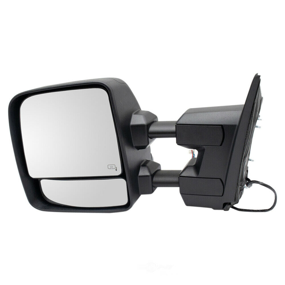 Door Mirror Driver Side Power Htd Textured Black Without Dimming Glass With Signal/Puddle Lamp/Tow Style For Nissan - NI1320307
