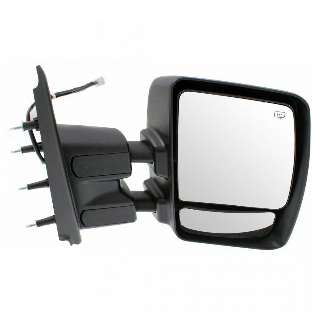 Door Mirror Passenger Side Power Chrome Htd With Tow For Nissan - NI1321222