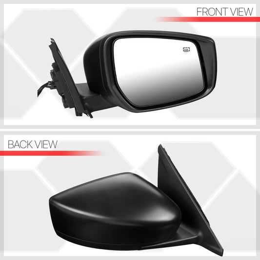 Door Mirror Passenger Side Power Htd Convex Glass With Blind Spot Detection Textured For Nissan - NI1321297